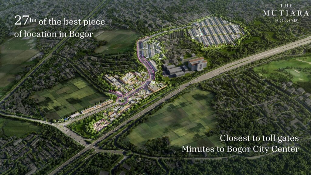 the mutiara bogor master plan